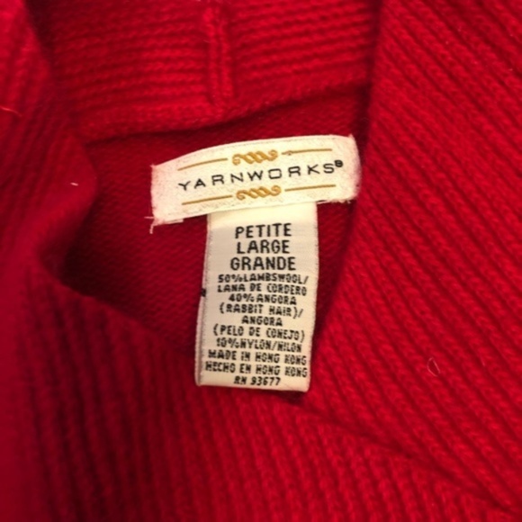 Vintage Yarnworks Wool/Angora Blend Sweater - Picture 5 of 5